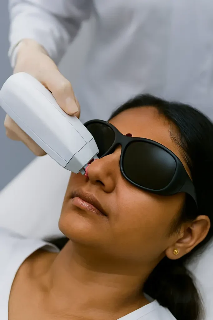 Full face Laser Hair Removal