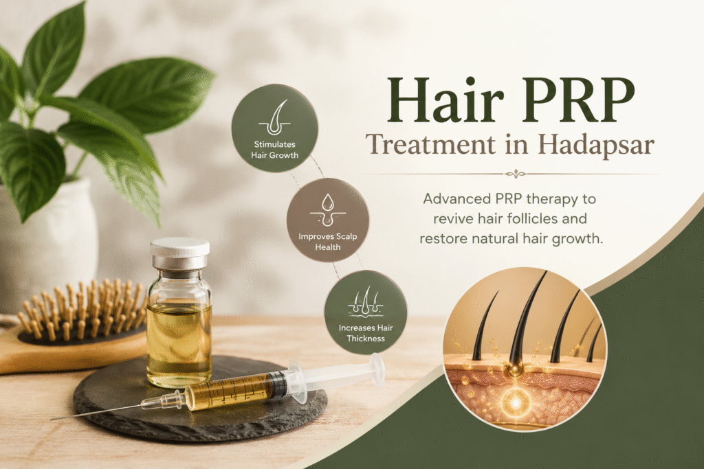 Elegant Hair PRP Treatment concept image featuring scalp nourishment, hair follicle stimulation, and natural hair restoration in a modern wellness-inspired setting.